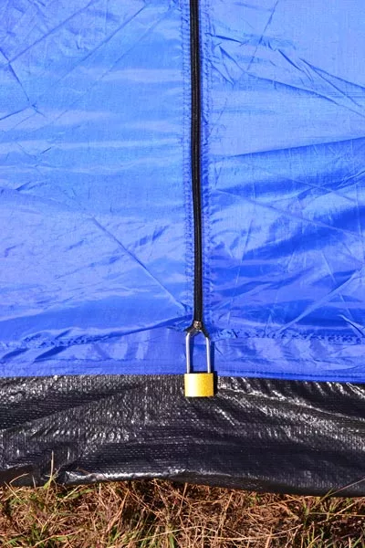 How to Lock Tent From Outside