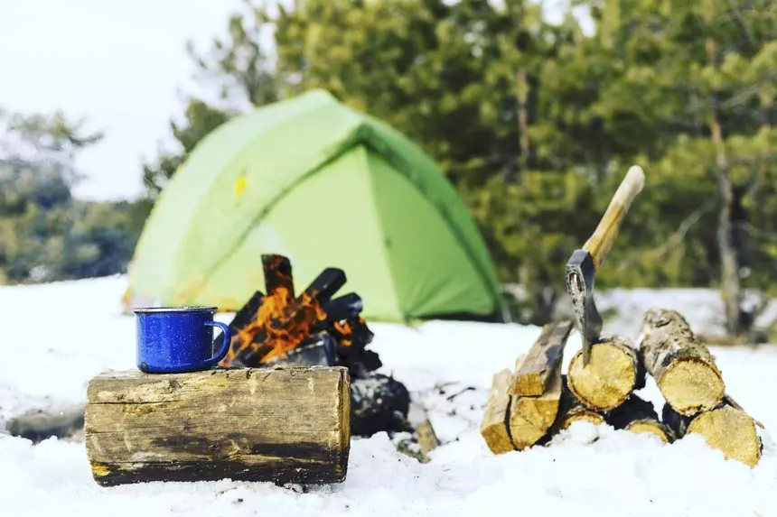 Setup Your Tent on A Clear Ground