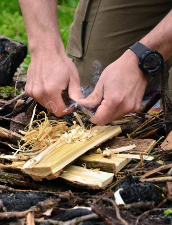 Learn How To Make Fire While Cowboy Camping