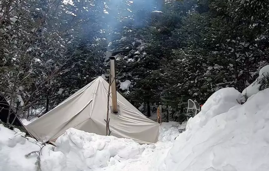 Camping in 20 Degree Temperature