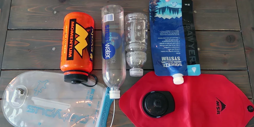 Best Ways To Store Water While Camping